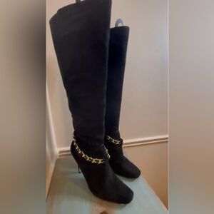 NEW Size 9 Karl Lagerfeld Maryam Suede Leather Boots
